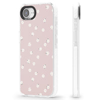 Painted Daises On Pink