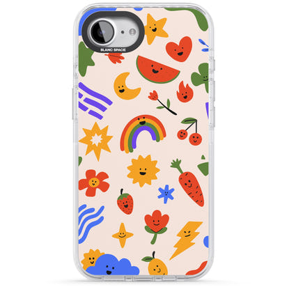 Verspielte Kawaii-Symbole