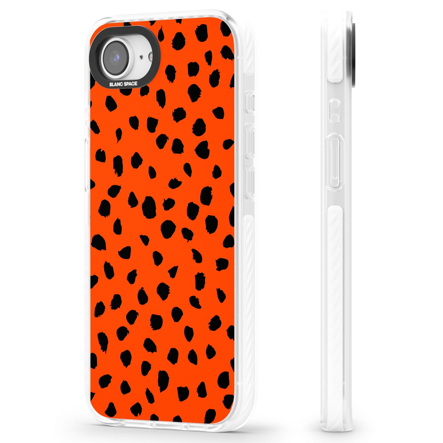 Fetter roter Punktdruck