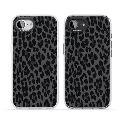 Dark Leopard Print