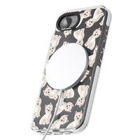 Motif de chien Westie