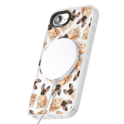 French Bulldog Watercolour Pattern