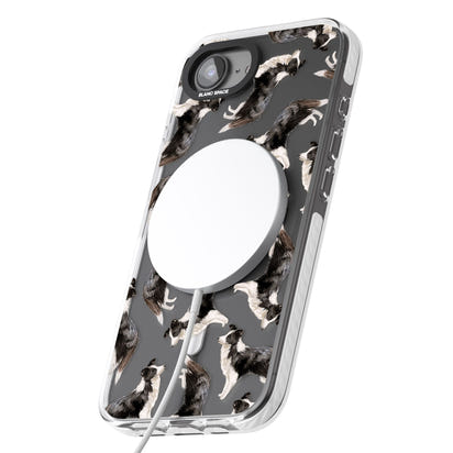 Border Collie Pattern Watercolour