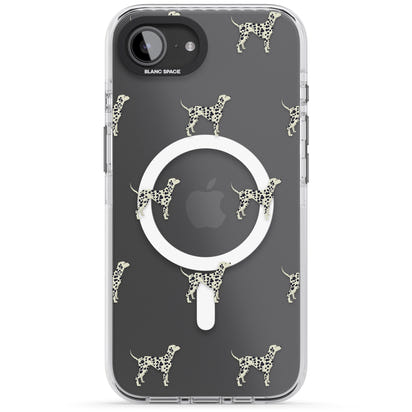 Motif de chien dalmatien