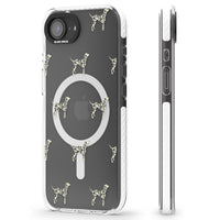 Motif de chien dalmatien