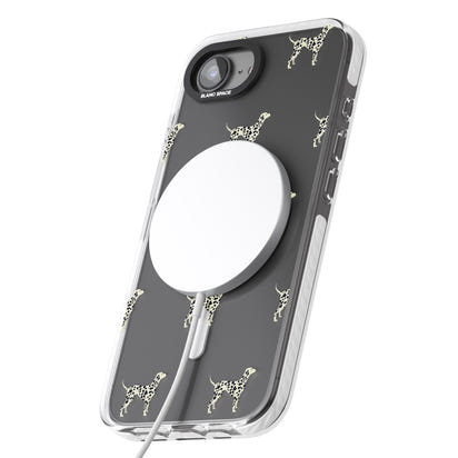 Motif de chien dalmatien