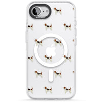 Motif de chien Beagle