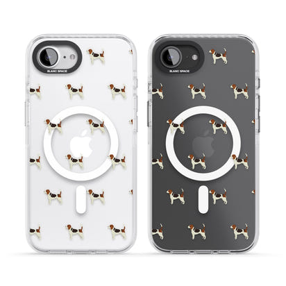 Motif de chien Beagle