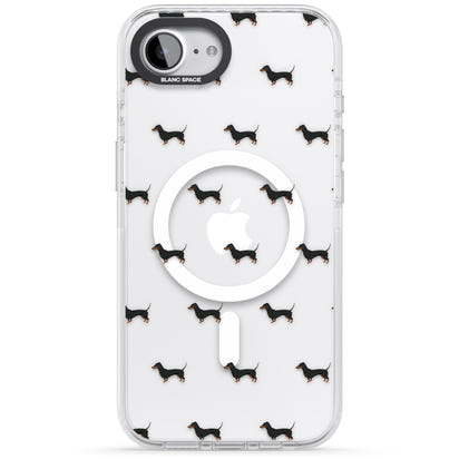 Dachshund Pattern Clear