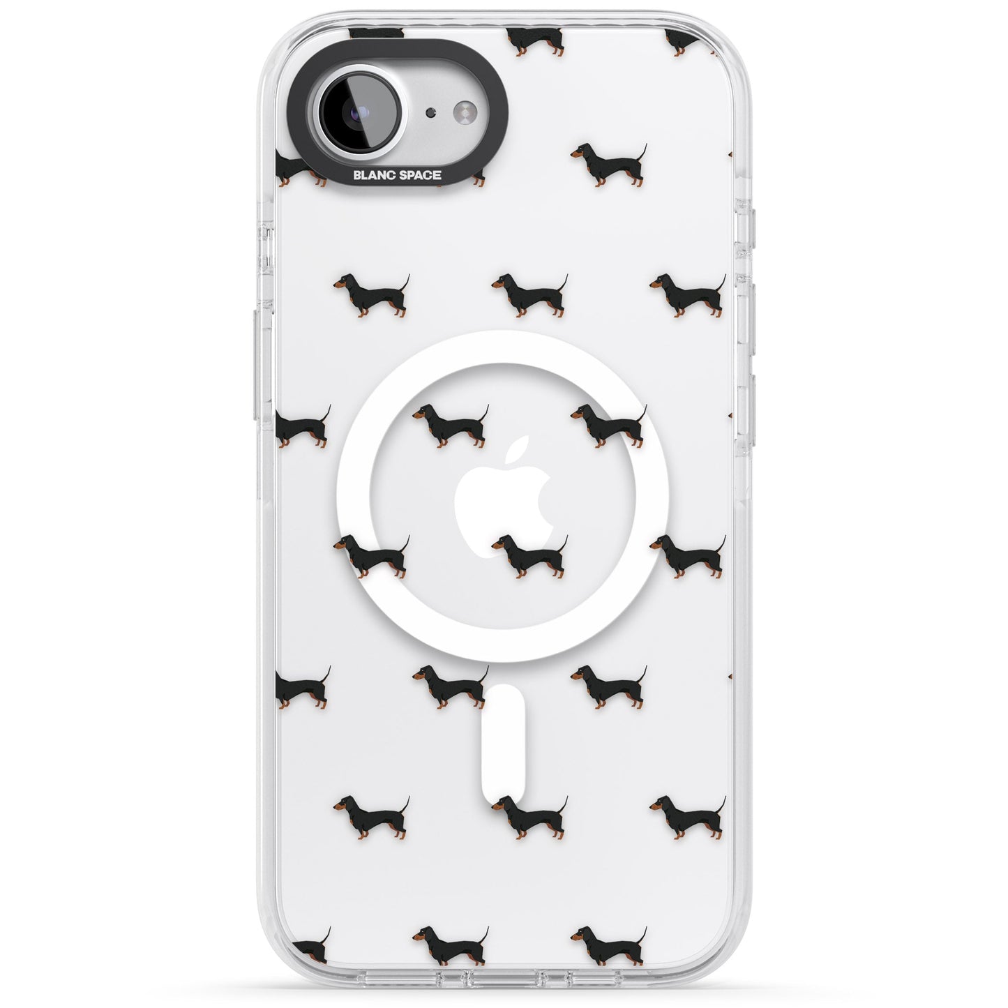 Dachshund Pattern Clear