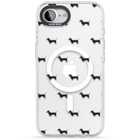 Dachshund Pattern Clear