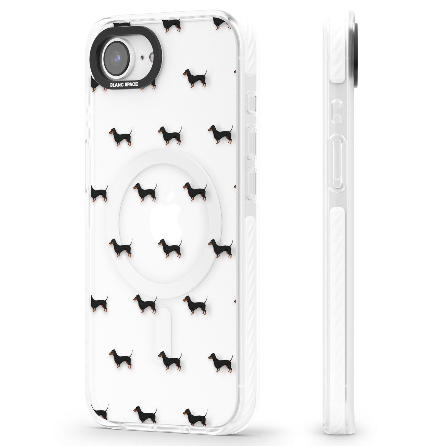 Dachshund Pattern Clear