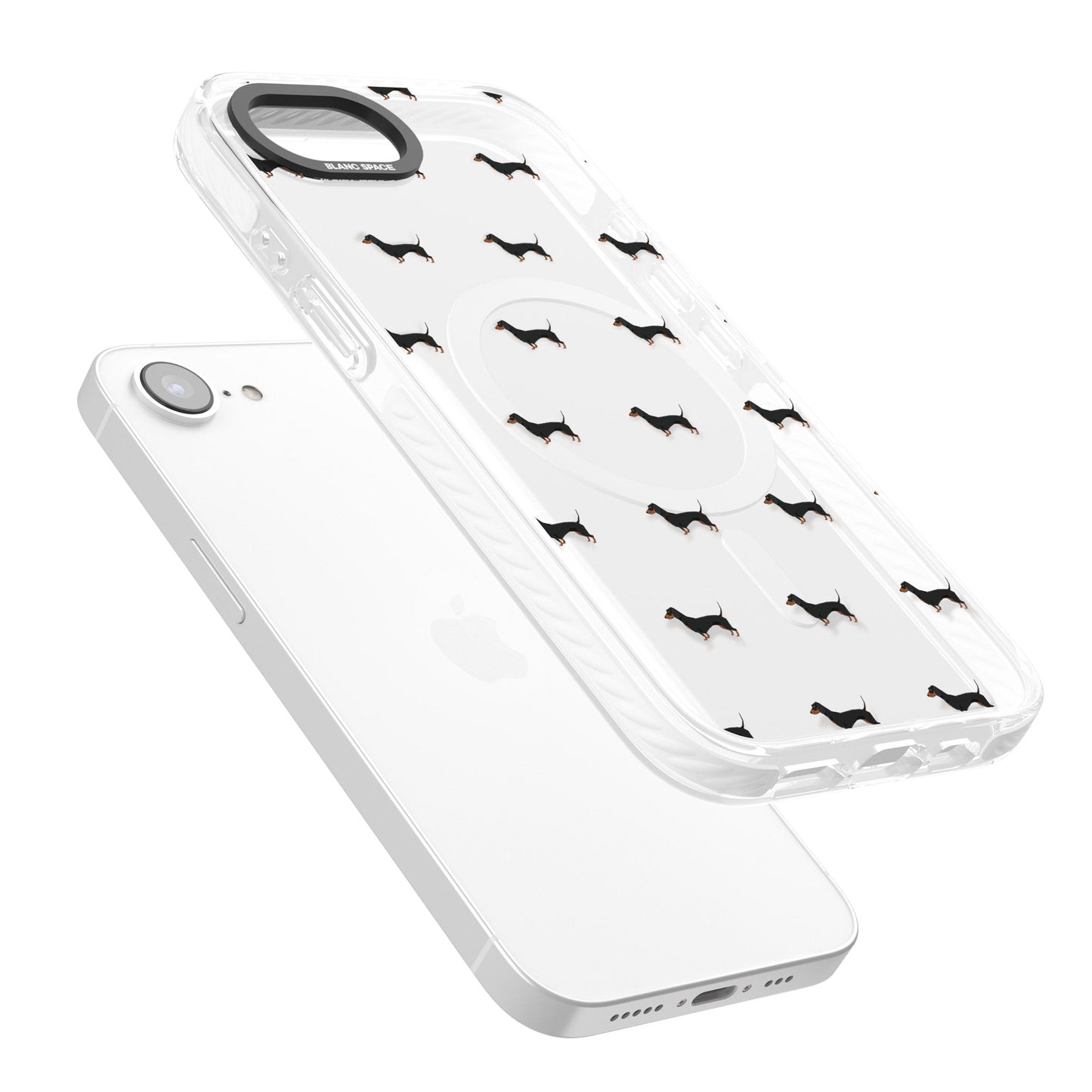 Dachshund Pattern Clear