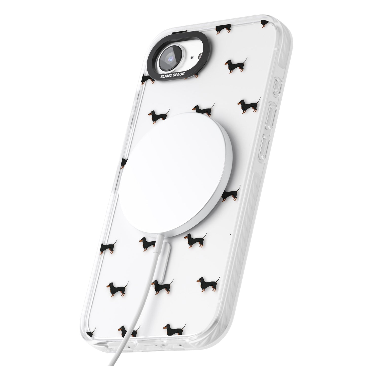 Dachshund Pattern Clear