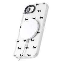 Dachshund Pattern Clear