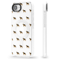 German Shepherd Pattern Clear