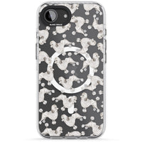 Pudel-Aquarellmuster