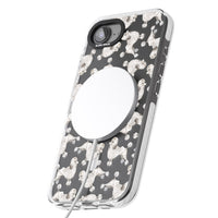 Pudel-Aquarellmuster