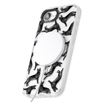 German Shepherd Pattern Black