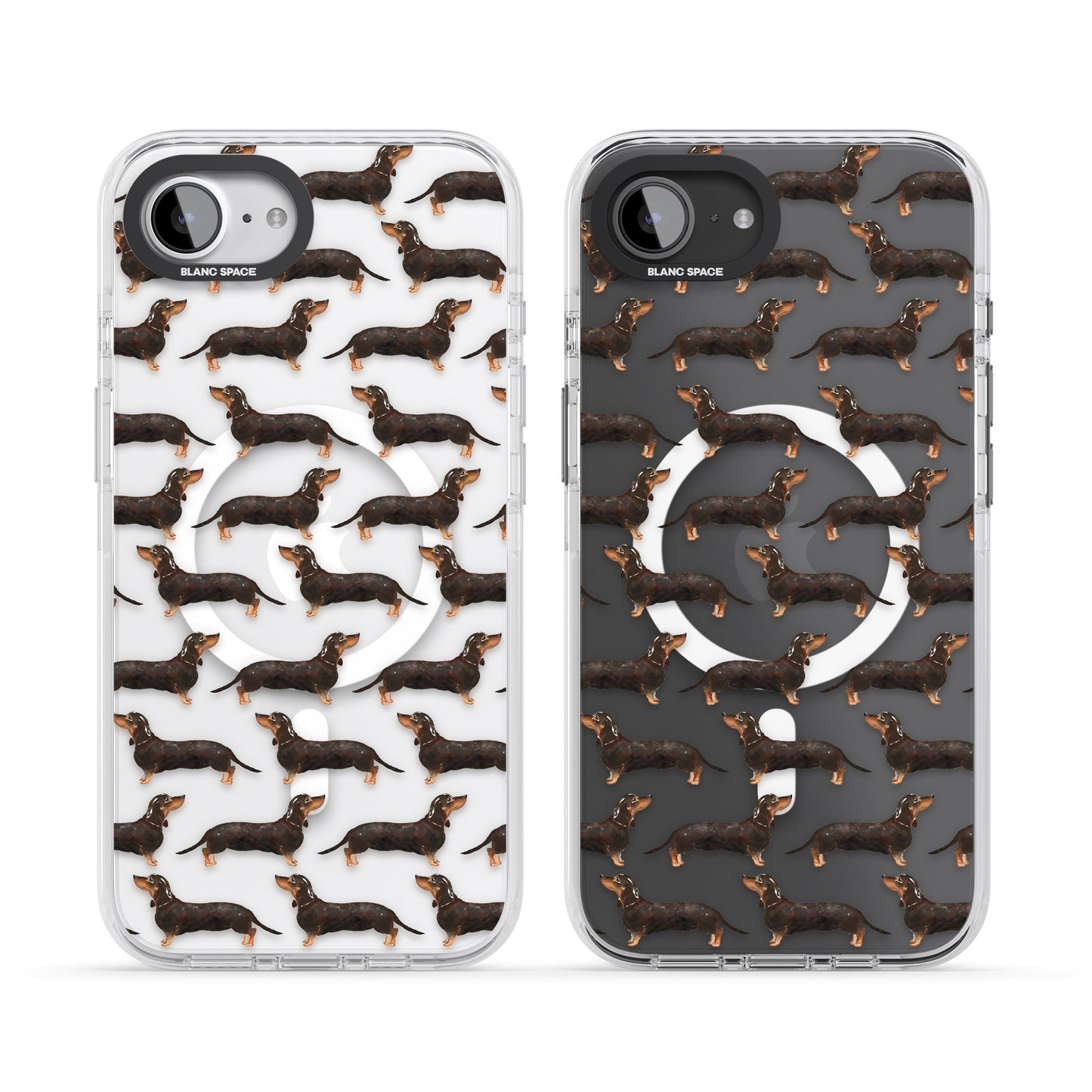 Dachshund Pattern Black Tan