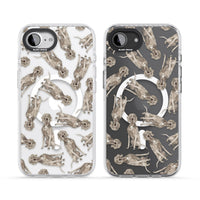 Weimaraner Watercolor Dog