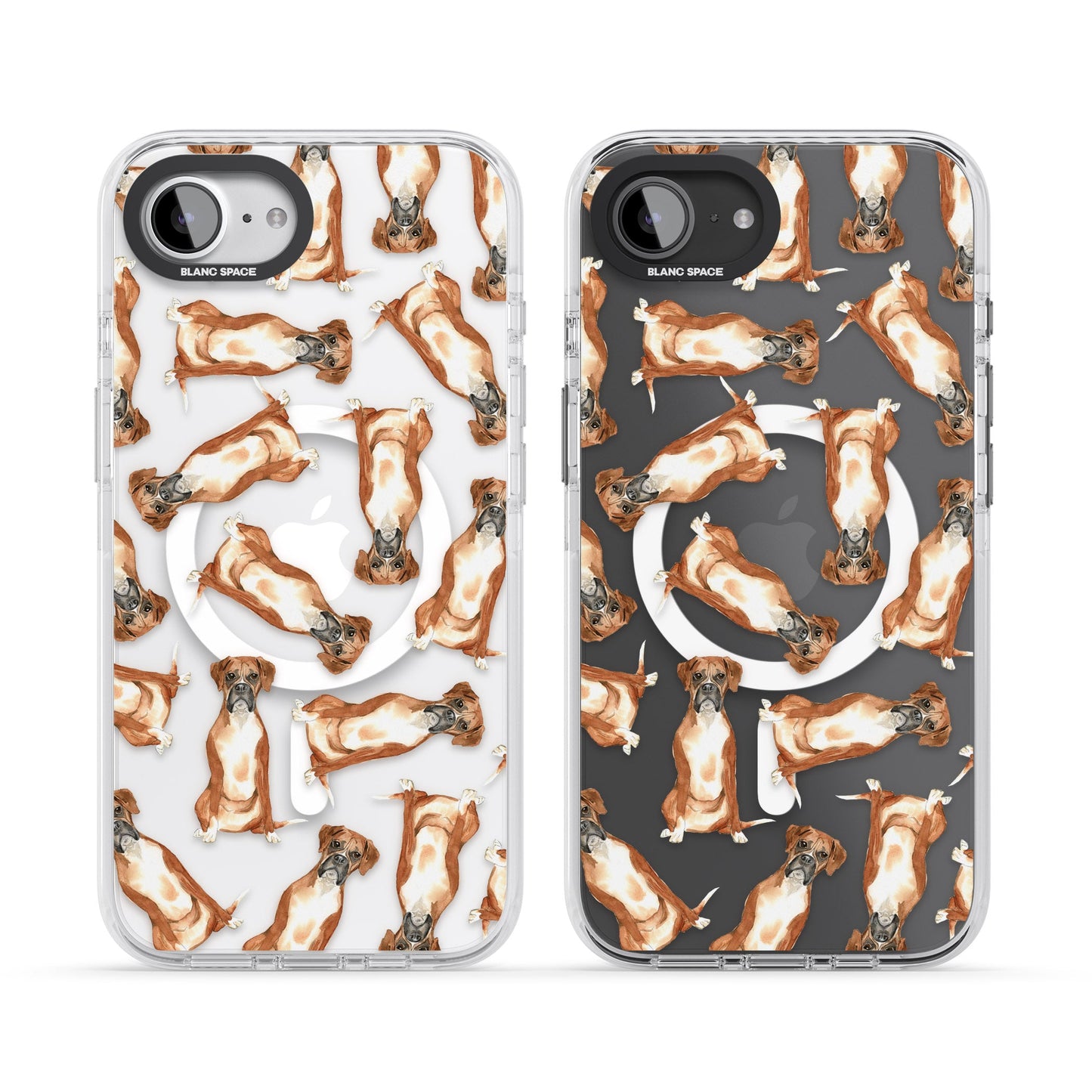 Boxer-Aquarell-Hundemuster