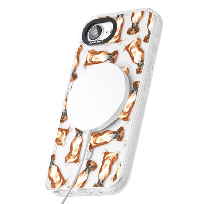 Boxer-Aquarell-Hundemuster