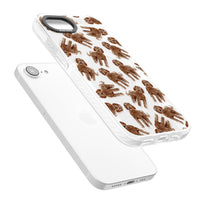 Labradoodle Brown Pattern