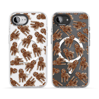 Labradoodle Brown Pattern