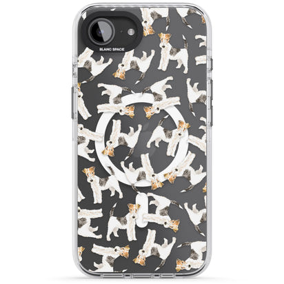 Wire Haired Fox Terrier Dog Pattern