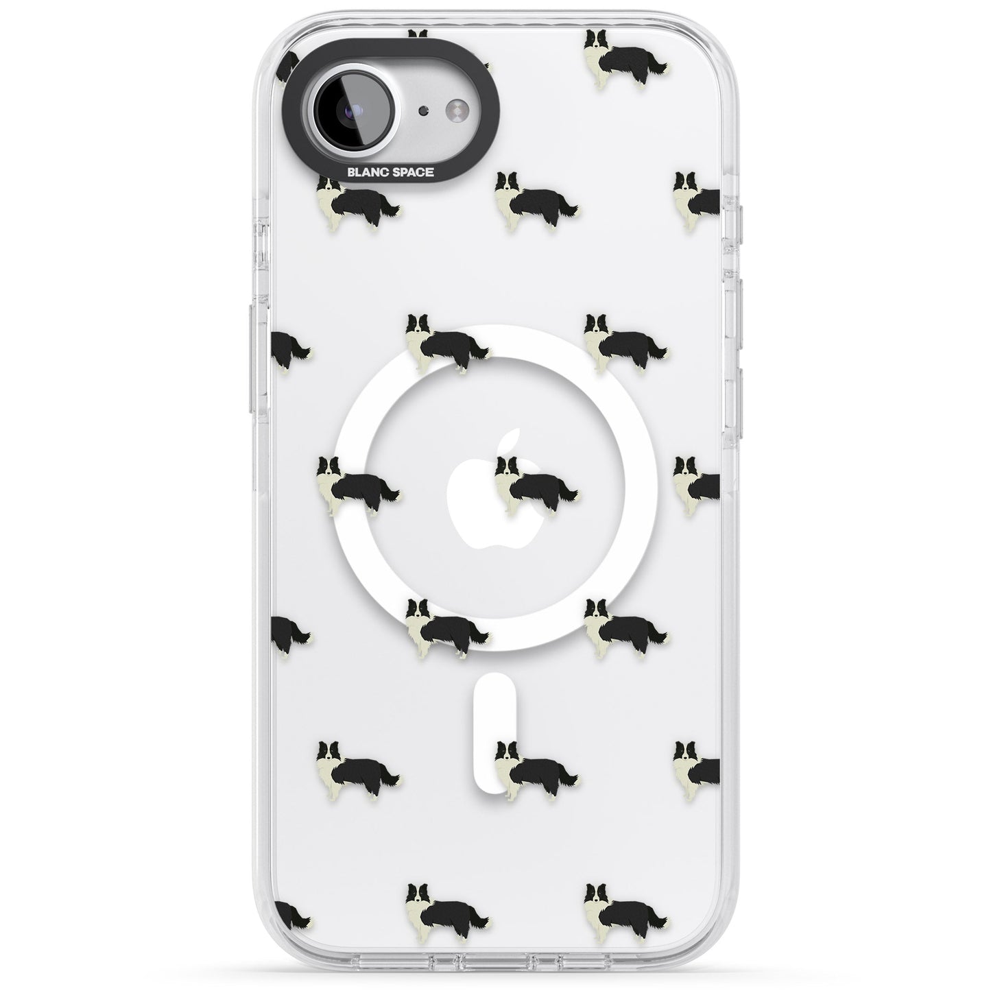 Border Collie Pattern Clear