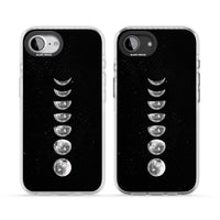 Light Watercolour Moons