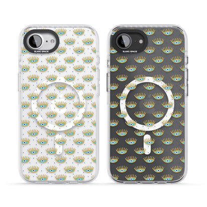 Motif des yeux qui pleurent