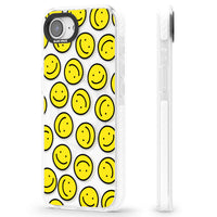 Motif de visage souriant