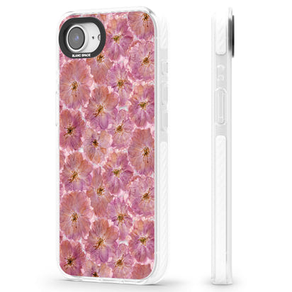 Grandes fleurs roses