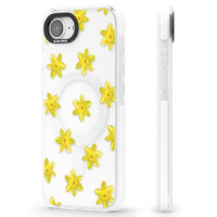 Daffodils Transparent Pattern