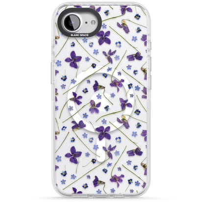 Pressed Violet Flower