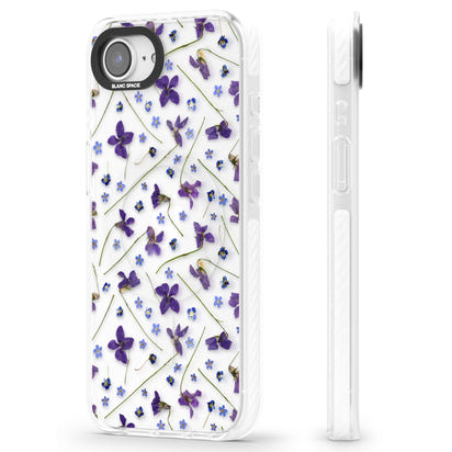 Pressed Violet Flower