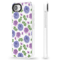 Purple Dahlias Floral