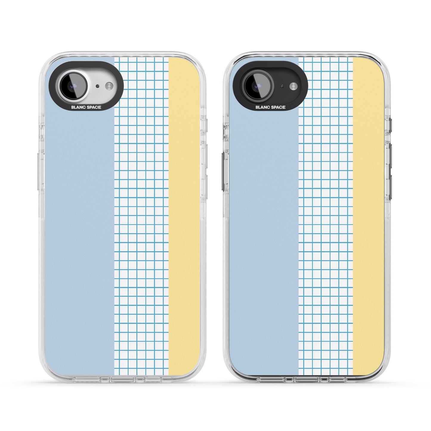 Abstract Grid Blue & Yellow