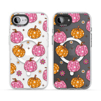 Motif de citrouilles Fleurs et Étoiles