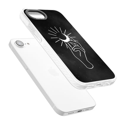 Hand Holding Celestial Moon