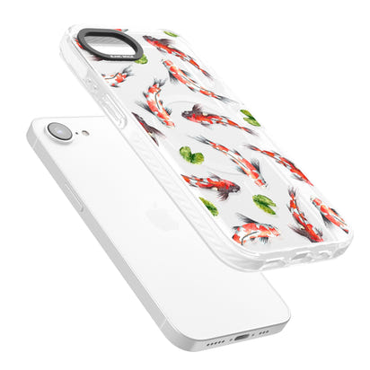 Aquarelle de poissons koi