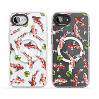 Aquarelle de poissons koi