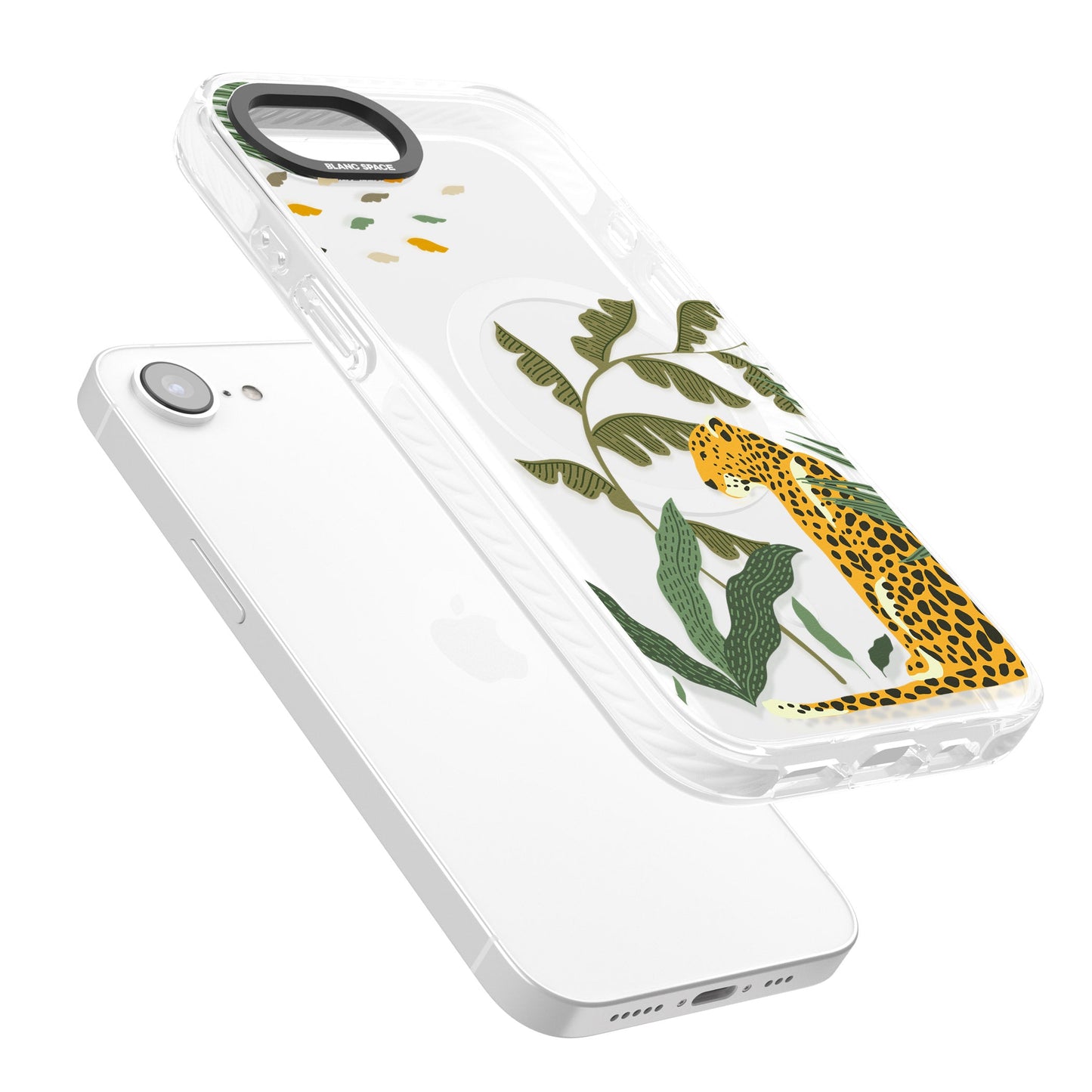 Grand motif de chat de la jungle