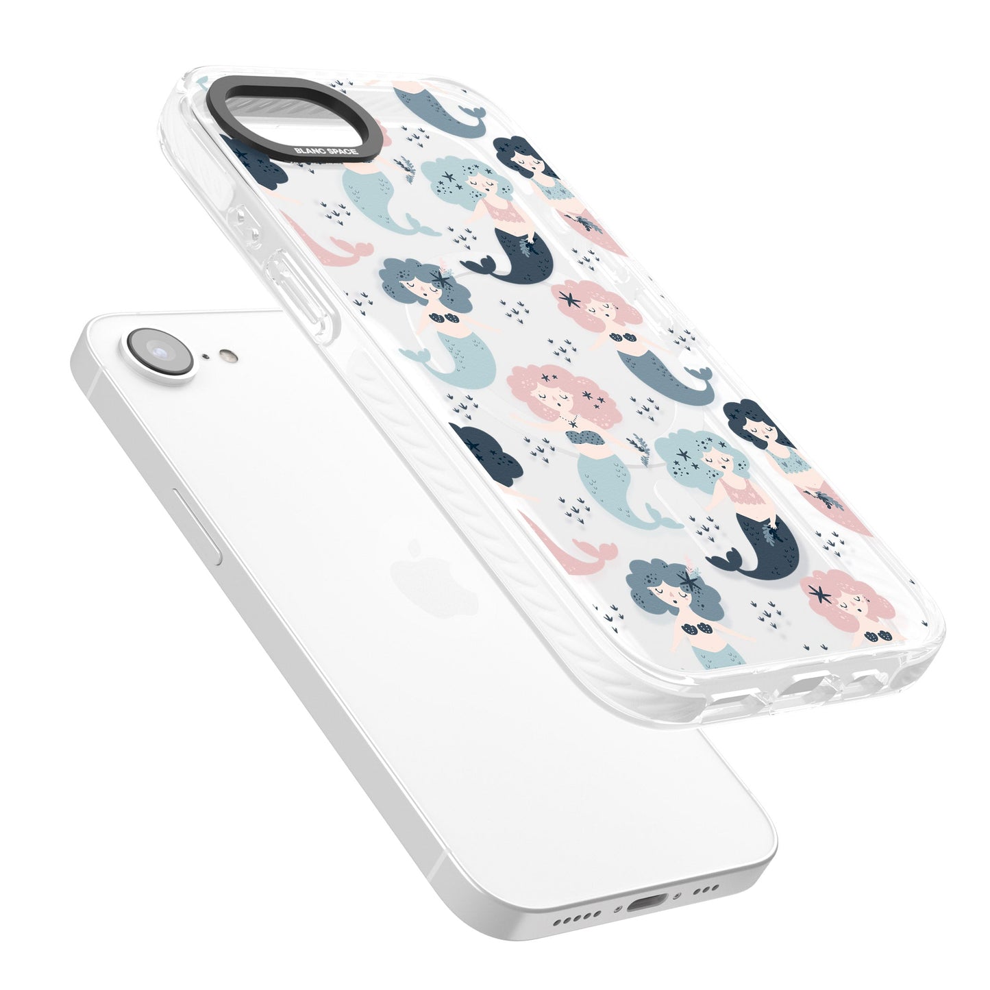 Pastellfarbene Meerjungfrauen