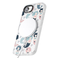 Pastellfarbene Meerjungfrauen