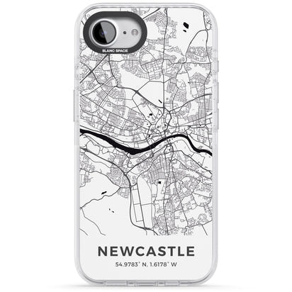Stadtplan von Newcastle