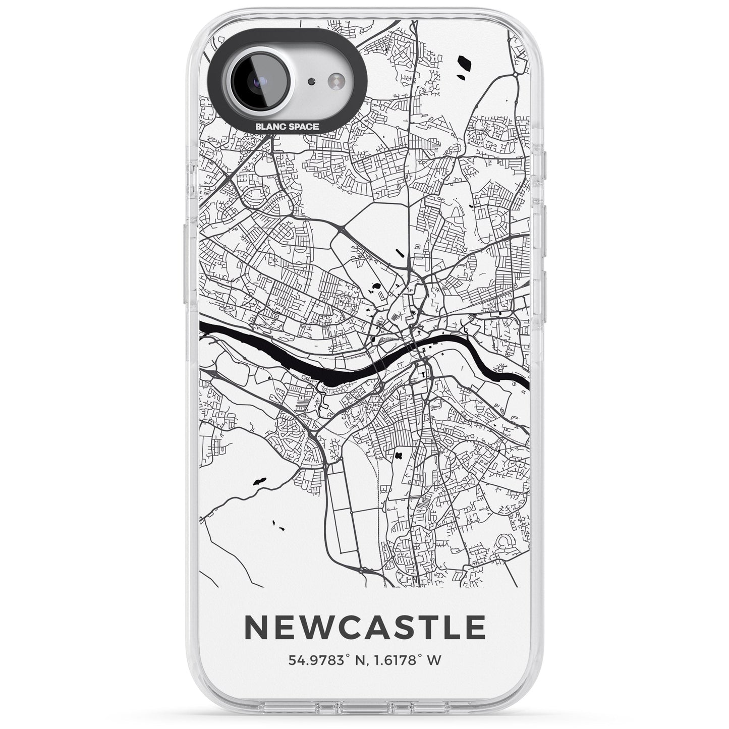 Stadtplan von Newcastle