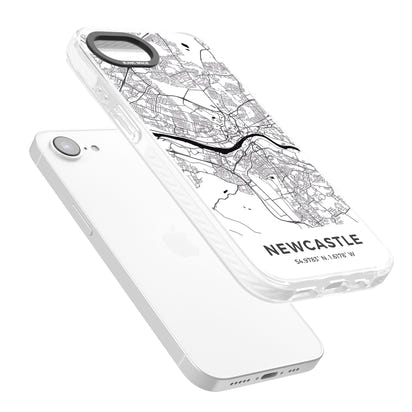 Stadtplan von Newcastle